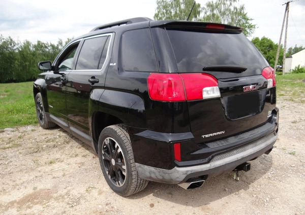 GMC Terrain cena 55900 przebieg: 213046, rok produkcji 2017 z Jeziorany małe 172